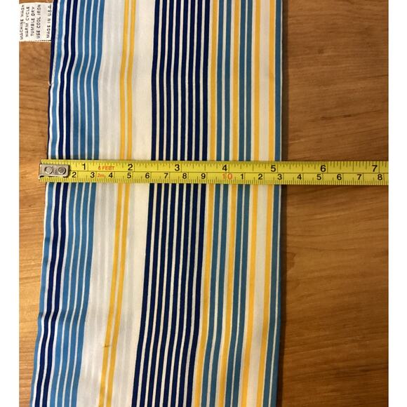 Vintage Scarf Charlie by Revlon Perfume Rectangle Sash Tie Belt Striped USA - Picture 7 of 9